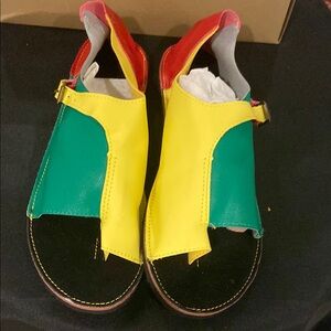 Colorful Women Rasta Sandals